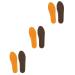 FRCOLOR 3 Pairs Winter Insoles Sports Insoles Shoe Pads Shoe Cushions Foot Care Insoles Warm Insoles