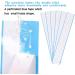 Misamo 8 Pieces Wig Pieces Front Lace Wig Tape Double Sided Waterproof Lace Wig Tape for Wigs Mopped Wigs Hair Extension Pieces Easy to Use - Buy Online on GoSupps.com