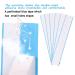 AMIUHOUN 8 Pieces Wig Pieces Front Lace Wig Tape Double Sided Waterproof Lace Wig Tape for Wigs Mopped Wigs Hair Extension Pieces Durable Easy Install Easy to Use - Buy Online on GoSupps.com