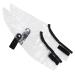 PLAFOPE 1 Pair Barber Shoe Covers Haircut Shoes Cloak Capes Hair Stylist Shoes Cape Shoe Protectors Hairdressing Shoe Cover Foot Cover Shoes Protector Cosmetic Protective Gear 34x15cm