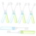 Mobestech 50pcs Portable Toothbrush Cleaning Brush Set - Folding Essential Travel Accessories - Buy Online on GoSupps.com