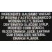 Roland Foods Blood Orange Balsamic Vinegar Glaze 12.9 oz - Imported Specialty Food - Buy Online on GoSupps.com