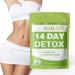 14-Day Natural Detox Tea for Weight Loss Natural Detox Herbal Tea for Men and Women 14 Individually Wrapped Tea Bags - Buy Online on GoSupps.com