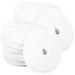 Artibetter Feeding Tube Protector 28Pcs G Tube Pad Holders Abdominal G Tube Button Covers Reusable Feeding Support Pads for Breastfeeding Nursing Care Supplies Peg Feeding Tube Accessories White