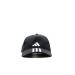 adidas Unisex Cap Bball C 3s Ar One Size Black/White/White