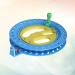 Buy Healifty Kite Reel - 16 cm Kite Line Winder Handle Wheel Grip - Outdoor Kite Accessories in Blue for Smooth Flying - Buy Online on GoSupps.com