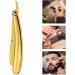 Buy Manual Razor Folding Handle Barber Shaving Tool - Golden Hair Trimmer & Beard Set International Shipping Available - Buy Online on GoSupps.com