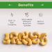 Sincerely Nuts Roasted Salted Whole Cashews - 5 lb Deluxe Kosher Snack | High-Protein Healthy Vegan Nut | Gourmet Quality Source of Vitamins & Minerals - Buy Online on GoSupps.com