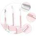 Minkissy Kids Toothbrush Set - Hairy Oral Care for Children & Pregnant Women - 3 Pieces in Anthracite & White - Buy Online on GoSupps.com