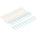 Fuchs Brush n Clean Interdental Brushes - Pack of 10 (20 Pieces Each) | Metal-Free & Fluoride Infused | International Shipping Available - Buy Online on GoSupps.com