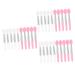 Didiseaon 30 Pcs Silicone Lip Brush Makeup Lip Brush Lip Gloss Lipstick Applicator Portable Lip Brush Makeup Brush Makeup Accessory Lip Mask Brush Makeup Supplies Cosmetics Brush