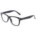 Practical plastic glasses / aid KBLF1 for children without prescription with blue light filter in black
