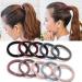 Breezo Multi-Colored Hair Ties - 20 Elastic Headbands for Thick Curly Hair - Perfect Ponytail Holders & Hair Accessories for Women & Girls - Buy Online on GoSupps.com