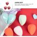 Sponge Cushion Puffs Makeup Sponge Blender Foundation Beauty Tool 3 Boxes Makeup Sponge Blender Heart Shaped Beauty Foundation Blending Sponge Powder Puffs for Liquid Cream Powder Random Color - Buy Online on GoSupps.com