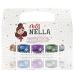 Miss Nella Space Collection: 5 Glitter Nail Polishes for Kids - Peel Off Water-Based & Odorless - Buy Online on GoSupps.com