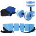 UNAOIWN Water Dumbbell Set for Aquatic Aerobics Exercise, Water Weights Equipment, Training Aid for Aquatic Fitness, Water Workout Fitness Tool swim gloves version