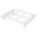 Cabilock 1 Set Eggs Egg Holder Dispenser Acrylic Bin Organizer Egg Organizer Egg Rack Refrigerator Egg Carton