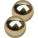 Ultechnovo 4-Piece Brass Metal Gymnastics Massage Balls - Comfortable Roller Balls for Healthcare & Relaxation - Buy Online on GoSupps.com