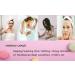 Satin Night Cap for Women - Extra Large Adjustable Bonnet for Long/Curly Hair | Double-Layer Soft & Breathable - Purple - Buy Online on GoSupps.com