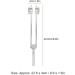 Tuning Energy Fork 8.9 X 1.6In Effective Lightweight Comfortable Practical Aluminum Alloy Tuning Fork for Home Relaxing - Buy Online on GoSupps.com