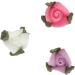 FunCakes Sugar Decorations Roses with Leafs: Ready to Use for Cake Decoration Perfect for Cupcakes Muffins and more Glutenfree certified Set/16 Mix 6 - Buy Online on GoSupps.com