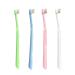 4 pieces Tuft toothbrush jaw -friendly toothbrush compact interdental space brush for braces dental implants and tooth detail cleaning style A