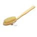 Bath brush back massage bath shower brush wood with hanger and hand strap (LHS)