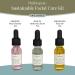 Philorganic Sustainable Facial Care Kit | Organic Cleanser Hyaluronic Serum & Oil | Eco-Friendly Spa Gift | Small Batch USA Made - Buy Online on GoSupps.com
