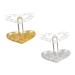 NOLITOY 2pcs Nail Art Heart Pen Holder Eyeliner Pencil Pinceles Para U as Acrilicas Eyeliner Stand Bracket