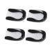 Beaupretty 2 Pairs Cellular Heel Pad Heel Shock-adsorbing Pad Rear Heel Pad Half Yard Pad Foot Pad Heel Pad Foot Supply Heel Insole Shoe Cushion Shoes Pad Feet Protector