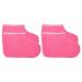 TOVINANNA 2 Pairs Paraffin Wax Booties Paraffin Heated Foot SPA Liners Paraffin Wax Refill Feet Cover Bags for Hot Wax Hand Therapy Paraffin Thermal Treatment Rosy