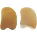 2Pcs Gua Sha Facial Tool Artificial Cow Horn Curved Design Gua Sha Facial Tool Improve Lymphatic Drainage Gua Sha Tool for Neck Back Hands Wrists Shoulders Feet - Buy Online on GoSupps.com