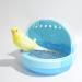Portable Bird Carrier with Handle - Lightweight & Transparent Parrot Suitcase for Parakeet, Macaw, Cockatiels - Breathable Warm Nest Bed - Blue - Buy Online on GoSupps.com