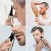 4 in 1 Nose Hair Trimmer for Men - Waterproof Ear & Eyebrow Clipper Travel-Friendly Battery-Powered Grooming Tool - Buy Online on GoSupps.com