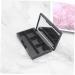 FRCOLOR 8 Pcs Empty Eyeshadow Case Empty Eye Shadow Pallet Eye Shadow Box Makeup Palette Make up 4.5X7.2CMx2pcs Black 2x2pcs - Buy Online on GoSupps.com