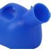 2000ML Male Urinal Portable Mens Potty Pee Bottle Collector Travel Toilet- Caliber 2.4in(Blue) Happy - Buy Online on GoSupps.com