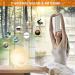 Light Alarm Clock with Sunrise Simulation | LED Wake Up Light & FM Radio | 7 Colors & Alarm Tones for Kids & Adults - Buy Online on GoSupps.com