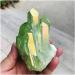 Jukuckv Spiritual Support Green Flame-Halo Quartz Crystal Cluster - Rare Light Green 100-130G - Buy Online on GoSupps.com
