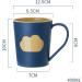 Perfk 6x Slipproof Toothbrush Cup - Large Capacity Round Bathroom Mug with Cloud Pattern | Ideal for Makeup Brushes & Everyday Use - Buy Online on GoSupps.com