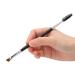 Dual Eyebrow Brush - Professional Angled & Spoolie Brush for Perfect Brows | Portable Dual Head Makeup Tool - Buy Online on GoSupps.com