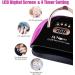 256W UV LED Nail Lamp for Fast Professional Nail Drying | 57 Lamp Beads, Auto Sensor, Home & Salon Gel Polish Light - Buy Online on GoSupps.com