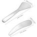 SEWOART 2pcs Reusable Spatula Cosmetic Spatula Korean Makeup Spatula Eye Cream Spoon Metal Makeup Spatula Skin Scraper for Lip Bracket Stainless Steel Mini - Buy Online on GoSupps.com