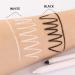 KARNAR 2 Pcs Black + White Mechanical Eyeliner Pencil Set | Waterproof Eye Brightener for Color Stay Makeup | Built-in Sharpener, Ultra-Fine Tip - Buy Online on GoSupps.com