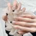 Temperament nail art temperament color matching pure hand-made nail art wear alloy flash diamond French nude nail patch.(S) - Buy Online on GoSupps.com