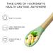 Timri Baby Feeding Spoons - 4 Soft Silicone & Wood Forks BPA Free | Perfect for Babies & Toddlers - Buy Online on GoSupps.com