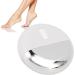 Rechargeable Electric Foot File Waterproof Foot Scrubber File Professional Pedicure Tools Removes Dead Skin Portable Battery 600mAh Safe To Use for Delicate Skin Care (White) - Buy Online on GoSupps.com