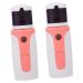 FRCOLOR 2 Sets Hydrating Instrument Portable Humidifer Handy Mist Sprayer Facial Mister Steamer Electric 10X3.3cmx2pcs