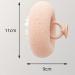 1Pcs Lightcyan Suction Cup Bath Ball - Sunflower Exfoliating Body Scrubber & Bath Sponge for Men & Women - International Shipping Available - Buy Online on GoSupps.com