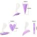 Lnimikiy Silicone Razor Template for Bikini Shaping | Private Trimmer for Women | Heart Triangle Design - Buy Online on GoSupps.com