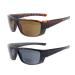 HYKaada Bifocal Reading Sunglasses For Men and Women ,2 Pairs Nearly Invisible Line Sprorts UV Protection Sun Reader 1 Black/ 1 Tortoise 2.5 x